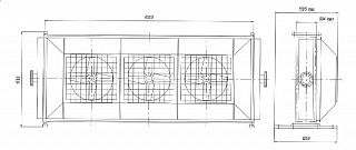 Система воздушного охлаждения компрессора свок ЗМ-135/8 (ОКП 36 1269)